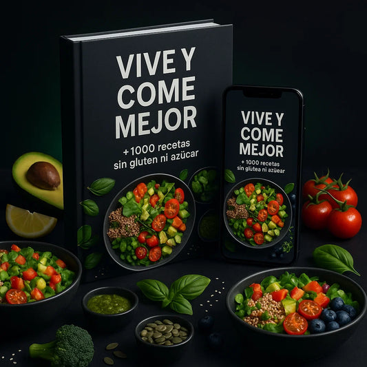 🌿 Vive y Come Mejor: La guía Nº1 para una vida más saludable + 10 BONOS DE REGALO